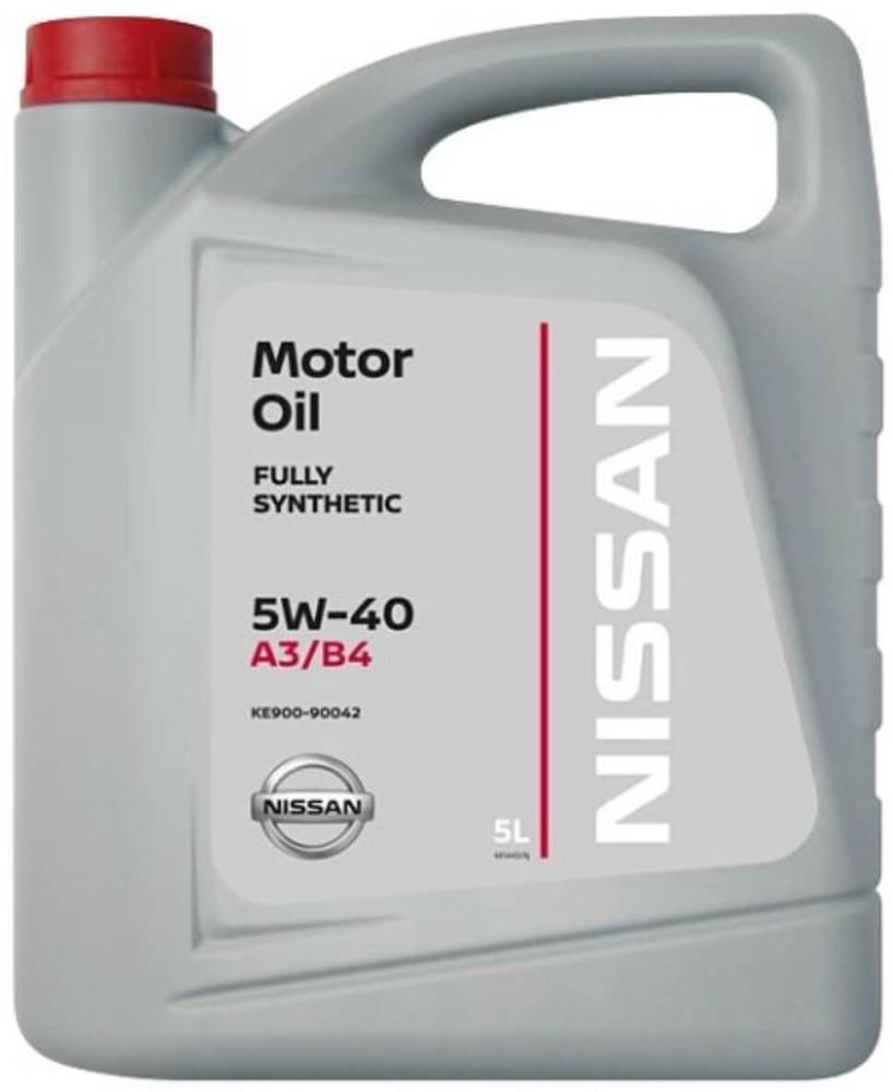 Моторное масло NISSAN 5W-40 5Л
