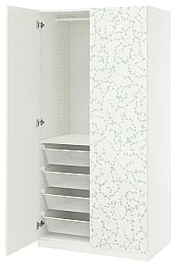 Dulap IKEA Pax/Linnaberg 100x60x201 Alb/Model