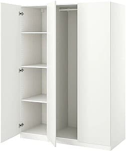 Dulap IKEA Pax/Forsand rafturi/bara 150x60x236 Alb