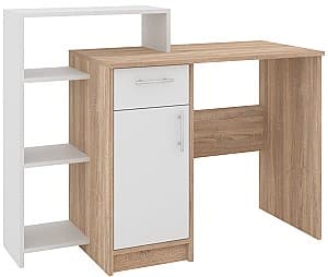 Офисный стол Pehotin Кредо дуб сонома/белый