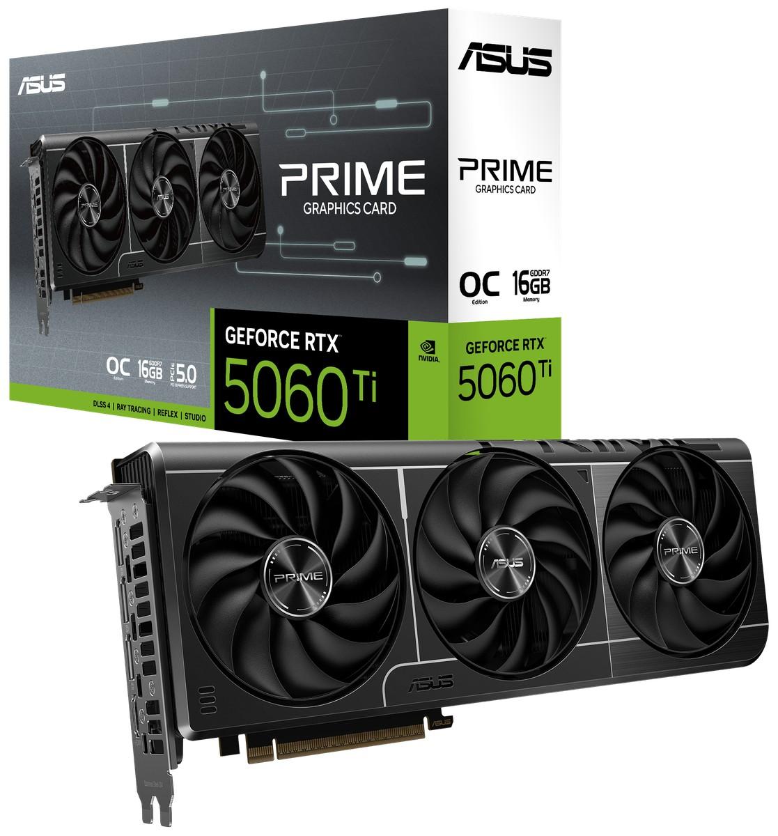 Placa video Asus PRIME-RTX5060TI-O16G