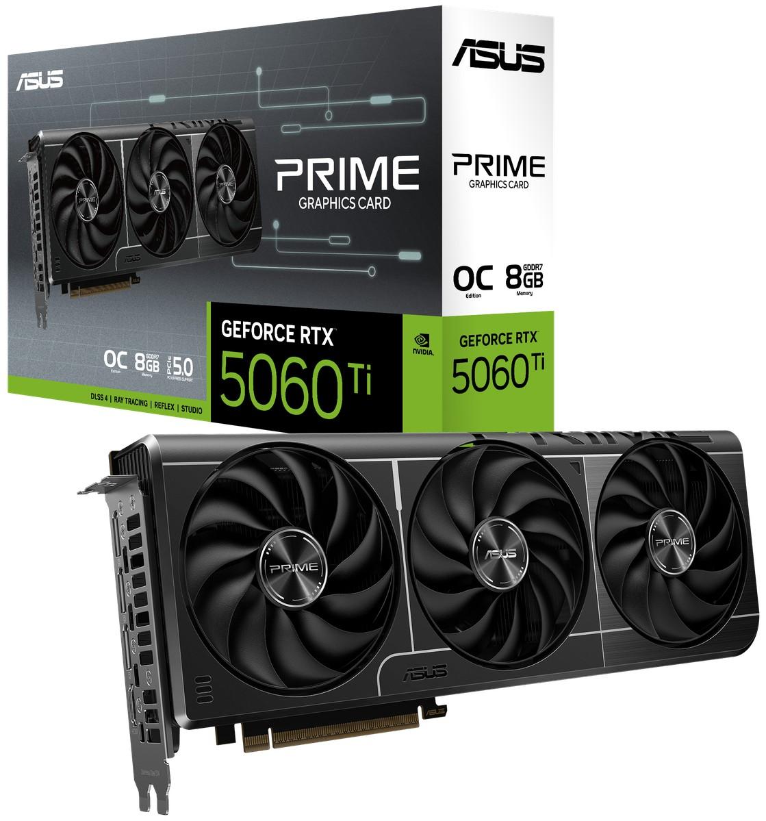 Placa video Asus PRIME-RTX5060TI-O8G