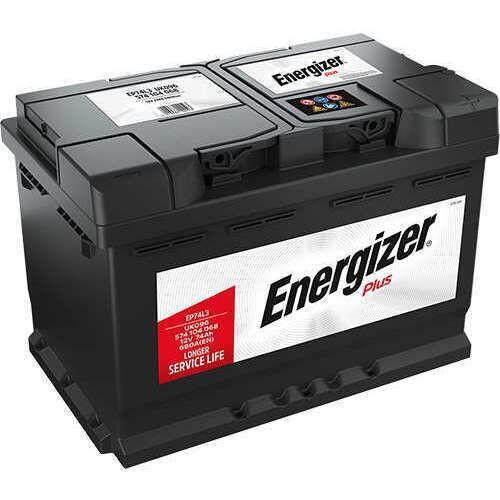 Аккумулятор Energizer 12V 74 Ah Plus (прав)
