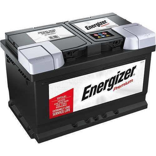 Аккумулятор Energizer 12V 72 Ah Premium (прав)