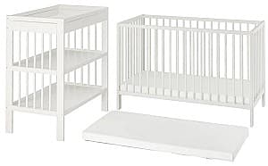 Детская кроватка IKEA Gulliver Белый