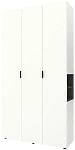 Dulap Nex Home A015R Alb/Antracit (Gri)