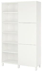 Dulap IKEA Besta cu usi 120x42x202 Alb/Lappviken/Stubbarp Alb