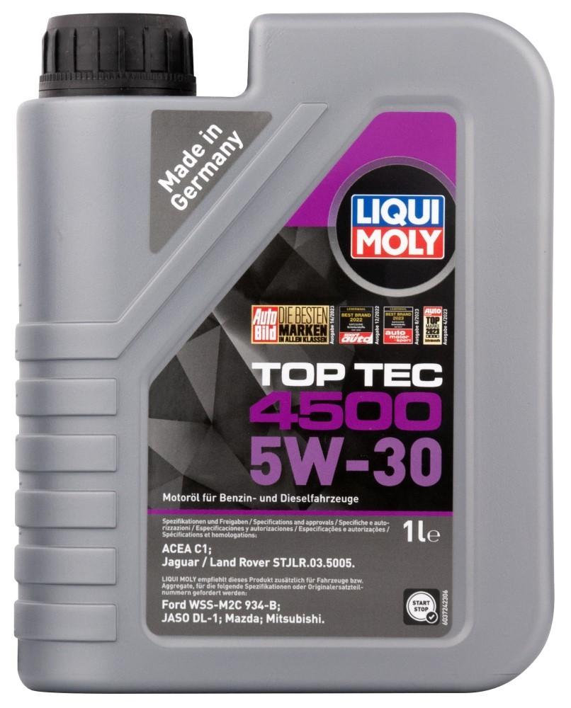 Моторное масло LIQUI MOLY Top Tec 4500 5W-30 1л