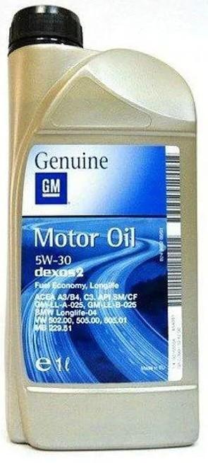 Ulei motor Opel GM DEXOS2 LONGLIFE SAE 5W30 1L