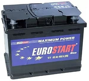 Аккумулятор EUROSTART BLUE 60 Ah (R) E