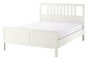 Кровать IKEA Hemnes Akrehamn 160x200 Белый/Жесткий