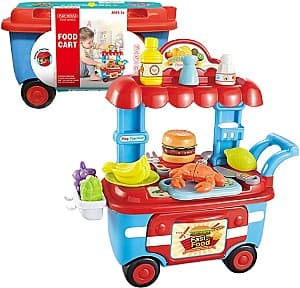 Set de jucarii Essa Toys „Bucătărie pe cărucior” (009-003A)
