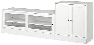 Стенка IKEA Havsta 241x47x89 Белый