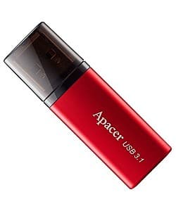 Stick memorie usb Apacer AH25B 128GB Red (AP128GAH25BR-1)