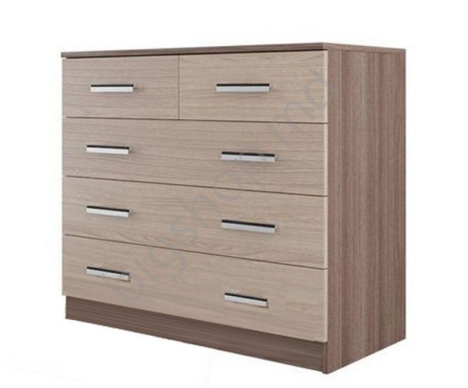 Comoda SV-Mebel N 8 (ash shimo inchis / ash shimo deschis)