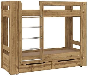 Детская кровать Pehotin Дуэт-3 Дуб Тахо (Коричневый)