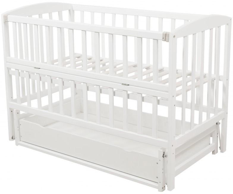 Детская кроватка Eucalyptus Bimbi Premium (DS-1301) Белая