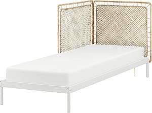 Pat IKEA Vevelstad 2 tablii 90x200 Alb/Tolkning Ratan
