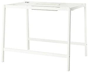 Masa de birou IKEA Mittzon 140x108x105 Alb