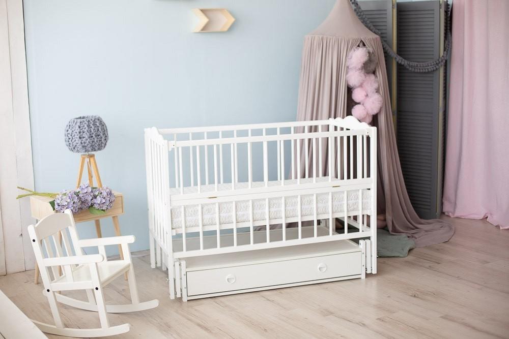 Patut copii Kuzea Anghelina Alb (sertar)