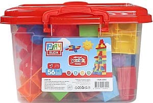 Конструктор Play Toys Ведёрко с блестящими блоками ,,Play Blox"
