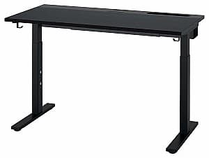 Masa de birou IKEA Mittzon 160x80 Furnir Frasin/Vopsit Negru/Negru