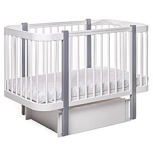 Детская кроватка Eucalyptus Karol Plus (DS-902) Белая/Серая