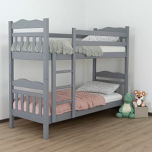 Детская кровать MobiCasa Luna 90x200 Серый