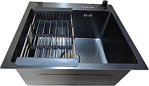 Chiuveta bucatarie Backer Grid 500-45033 Nano Black