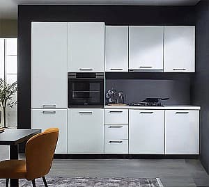 Set mobila bucatarie Ambianta Bonita 3.3 m Alb