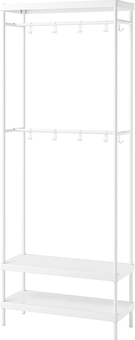 Вешалка IKEA Mackapar 78x32x200 Белый