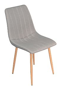 Железный стул Evelin XR-154 WO (рогожка) Light Grey-3