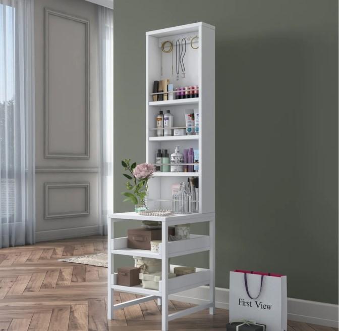 Стеллаж Mirage Meble BJ147 (White)