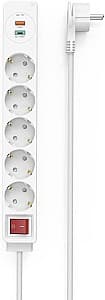 Сетевой фильтр Hama Power Strip 5-Way (223186)