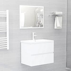 Set de mobila de baie VidaXL 3071585 (White)