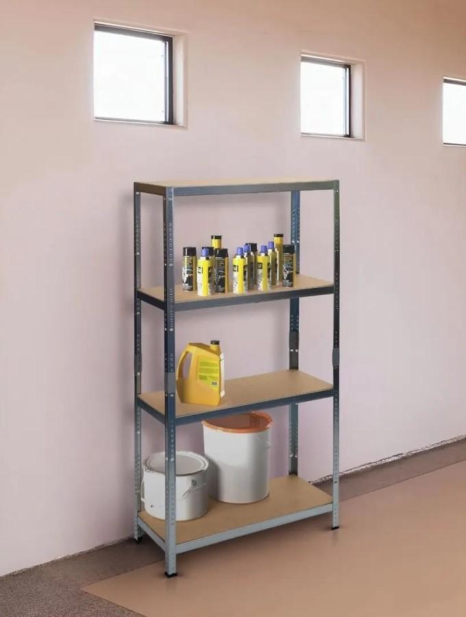Cтеллаж складской Strend Pro Regal Racks RAT20 HD (Silver/Natural)