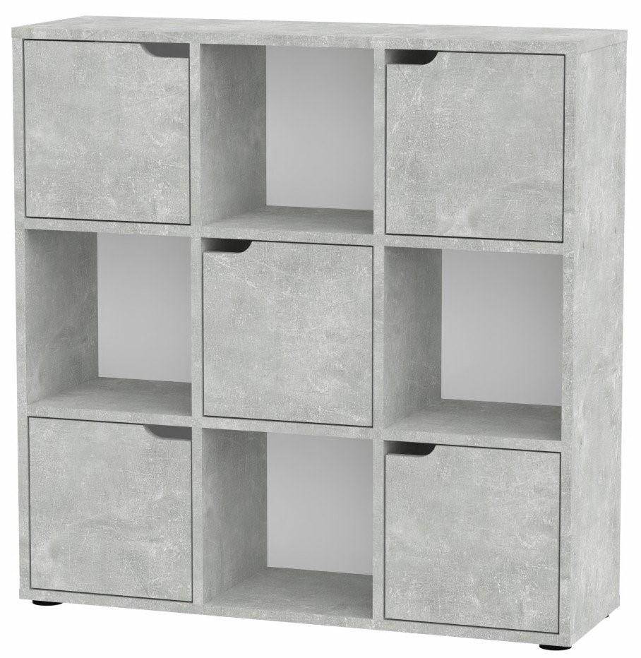 Etajera KompaniT P-33 Atelie Deschis (Gri)