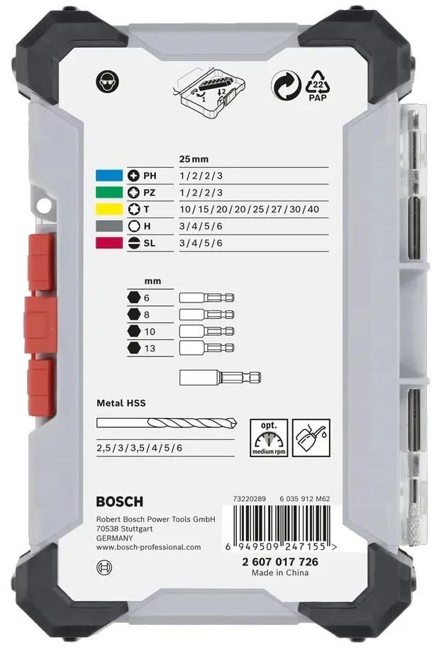 Set de biti Bosch 35 buc