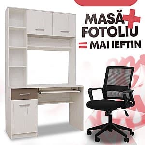 Офисный стол Sokme Кросслайн 1200 + Кресло Waltz OC-833