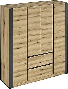 Dulap MG-Plus Combo 180 Grafit (Gri) / Stejar Evoke (Maro)