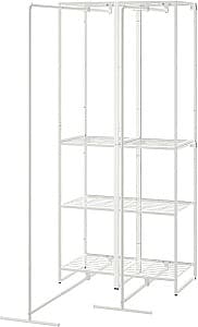 Etajera IKEA Jostein 82x53/117x180 Alb