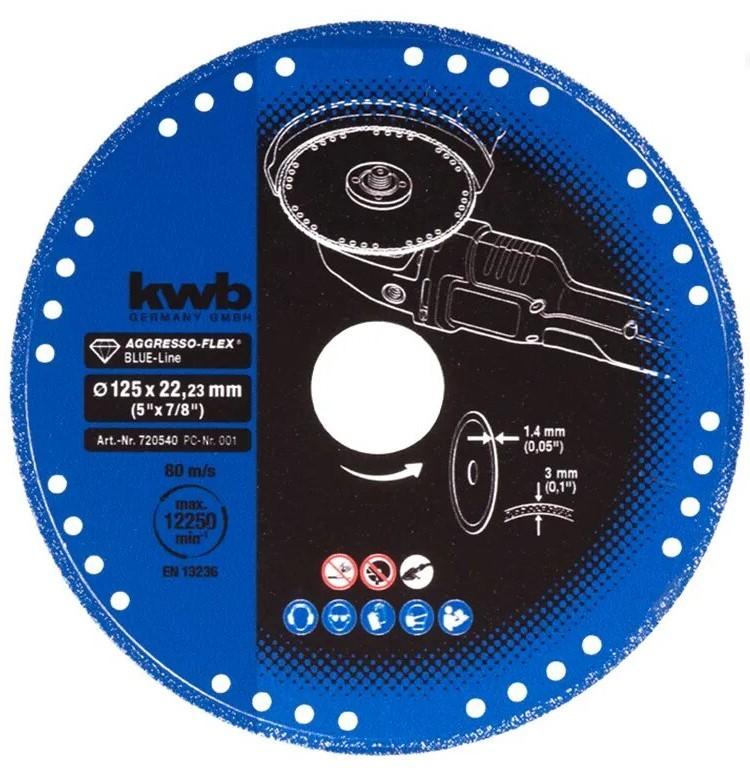 Диск для болгарки KWB 230 * 22 мм