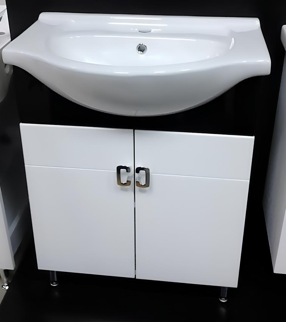 Шкаф в ванную ECE Modern Black 75 см 