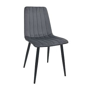 Стул DP DC-90P-N21 Middle Grey-Black