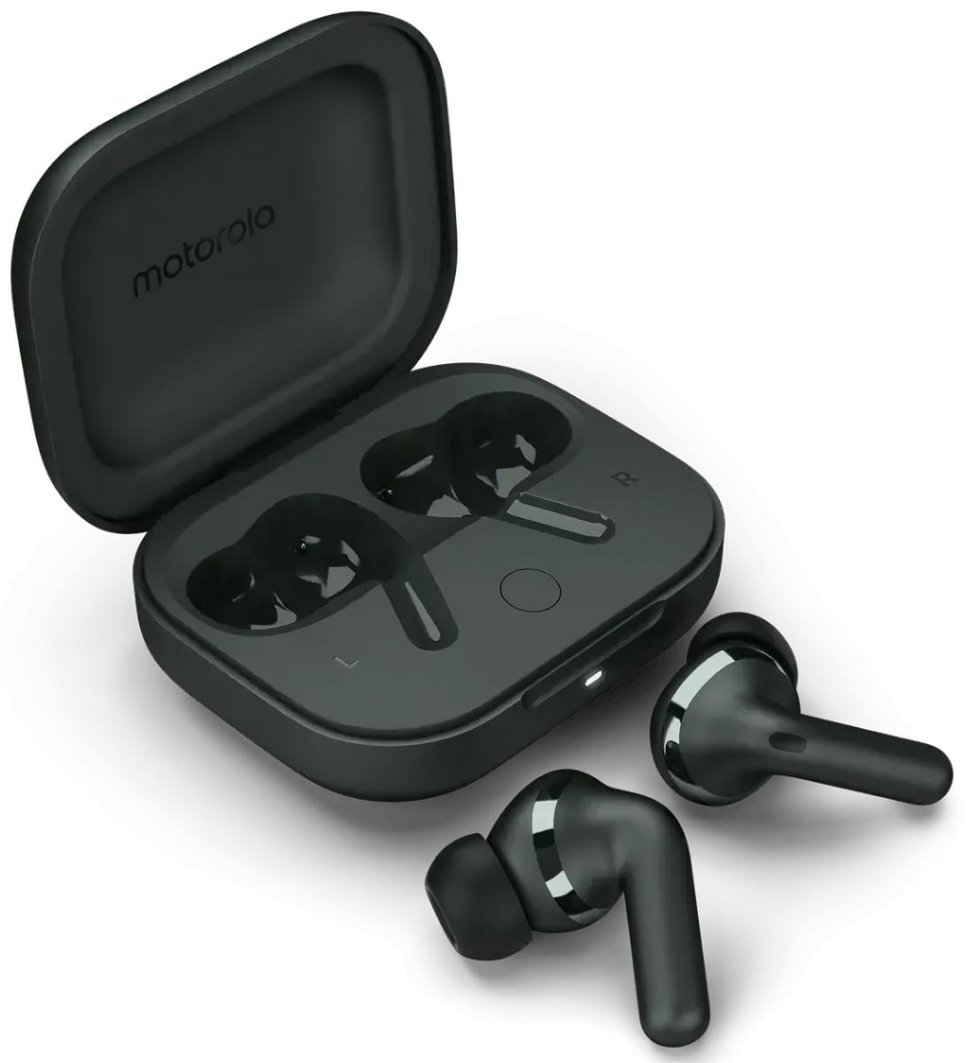 Наушники Motorola Buds+ Forest Grey