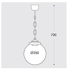 Фасадный светильник Fumagalli SICAR/GLOBE250
