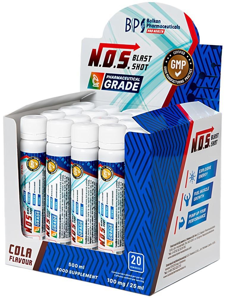 PRE-Workout Balkan Pharmaceuticals N.O.S. BLAST SHOT lichid 20buc
