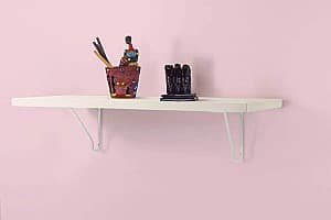 Полка на стену IKEA Bergshult/Forlaggare 80x30 (Белый)