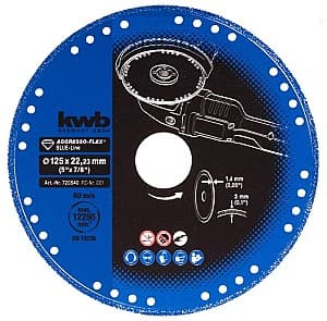 Диск для болгарки KWB 125 * 22 мм
