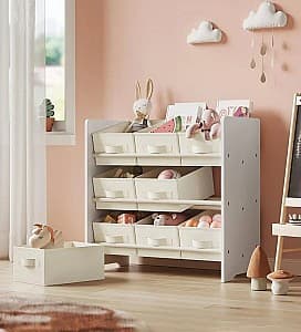 Стеллаж Songmics GKR033W10 (Cloud White)